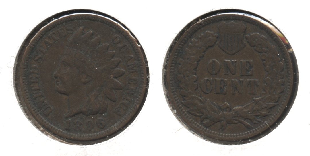 1896 Indian Head Cent VF-20 #b