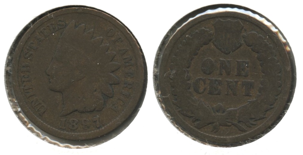 1897 Indian Head Cent Good-4 #o