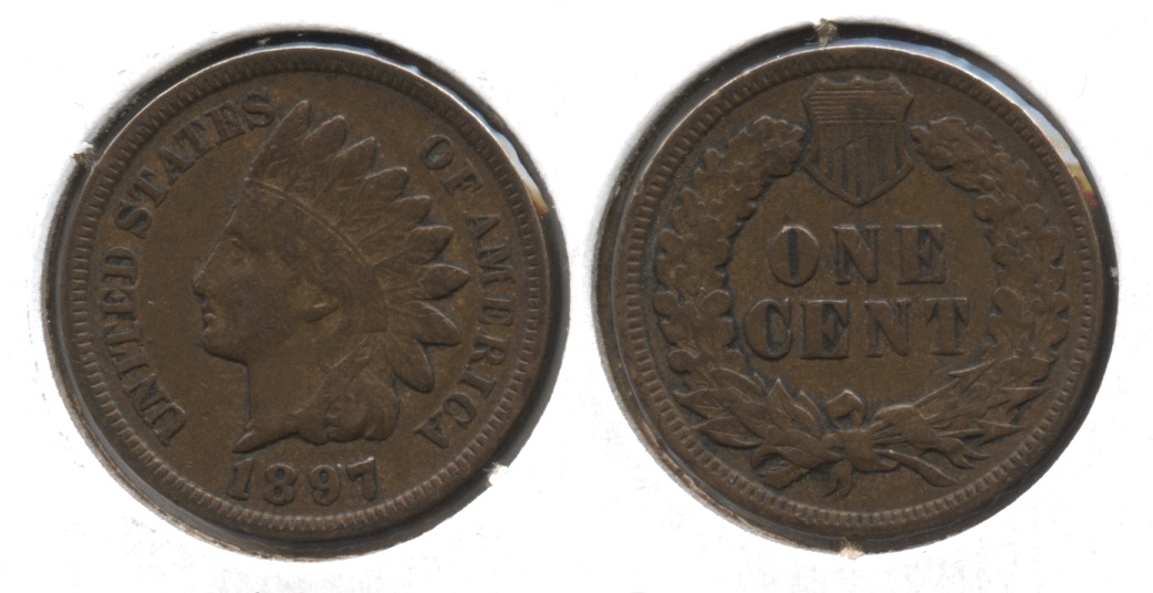 1897 Indian Head Cent VF-20 #d