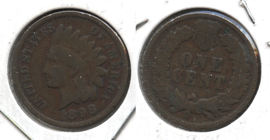 1898 Indian Head Cent Good-4 #af
