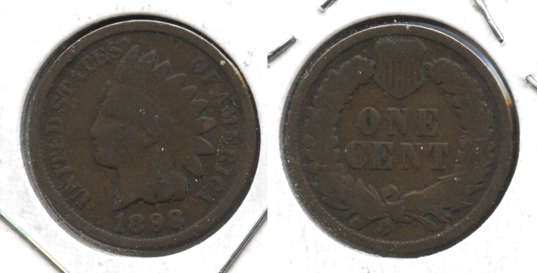1898 Indian Head Cent Good-4 #ag