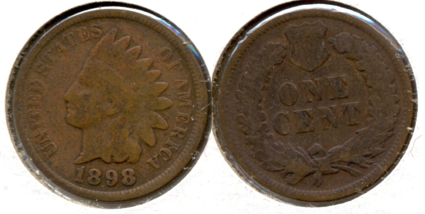 1898 Indian Head Cent Good-4 i