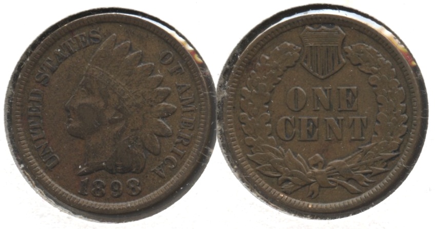 1898 Indian Head Cent VF-20 #c
