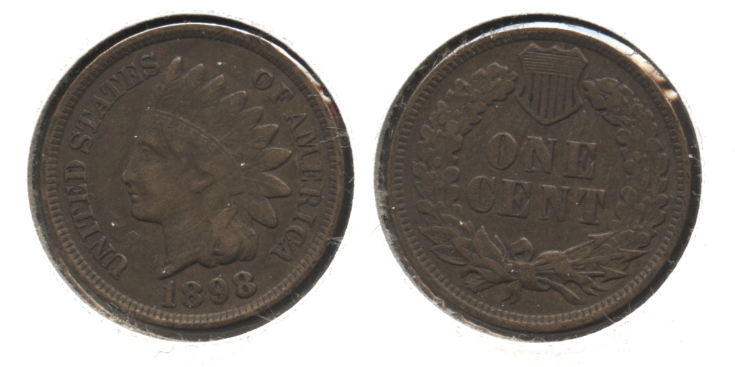 1898 Indian Head Cent VF-20 #j