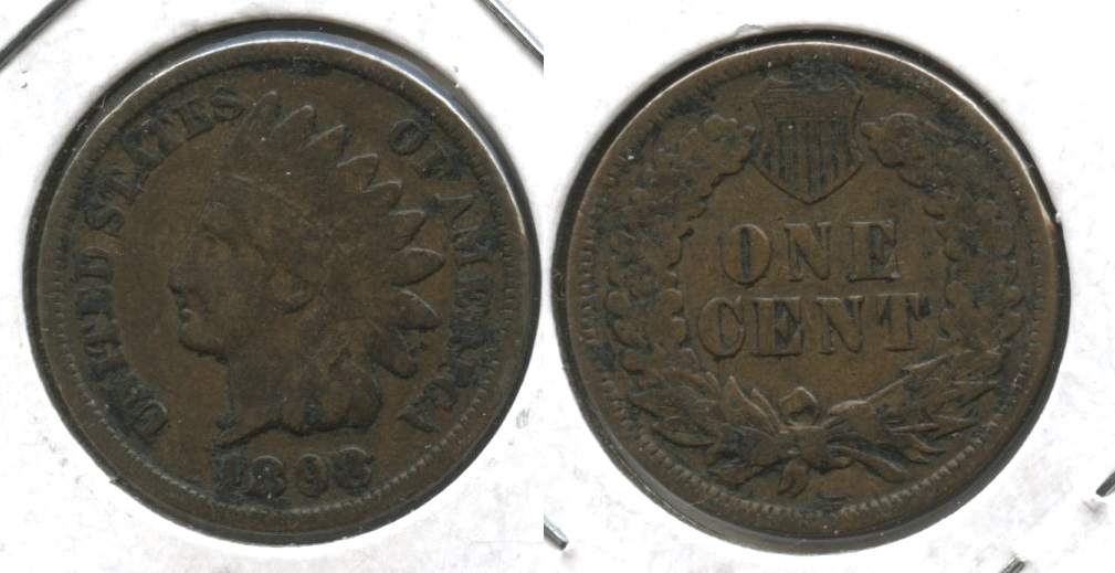 1898 Indian Head Cent VF-20 #s