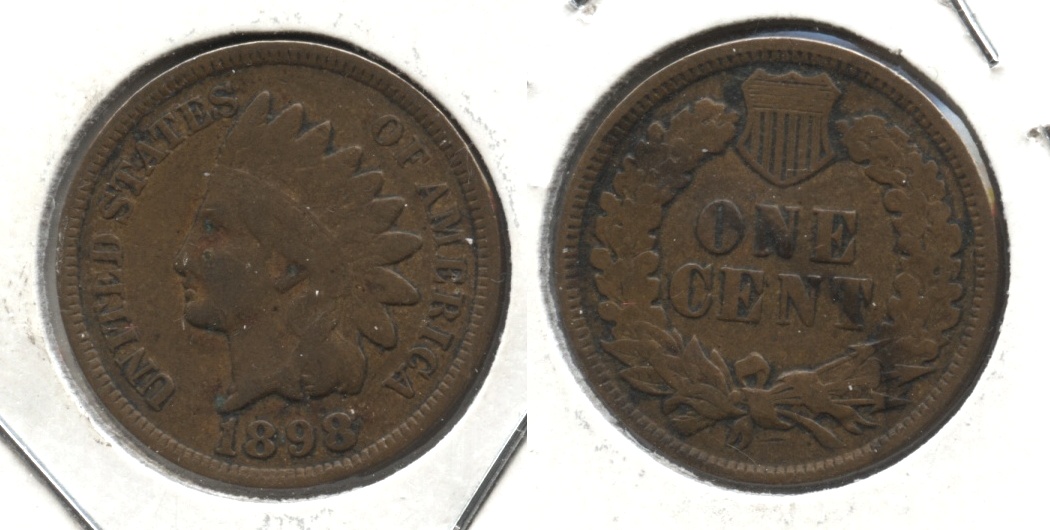 1898 Indian Head Cent VG-8 #c