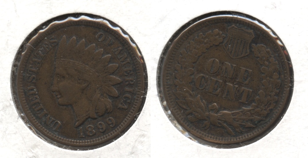 1899 Indian Head Cent EF-40 #d