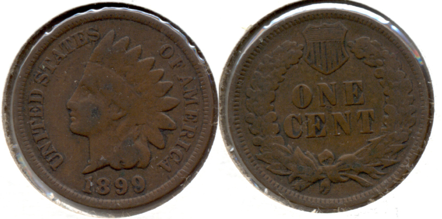1899 Indian Head Cent Good-4 a