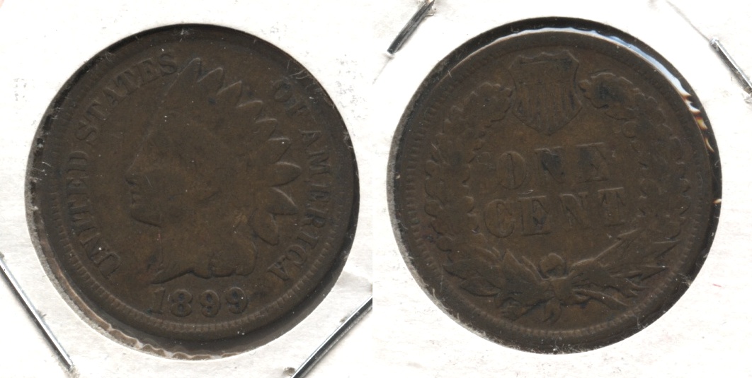 1899 Indian Head Cent Good-4 #aa