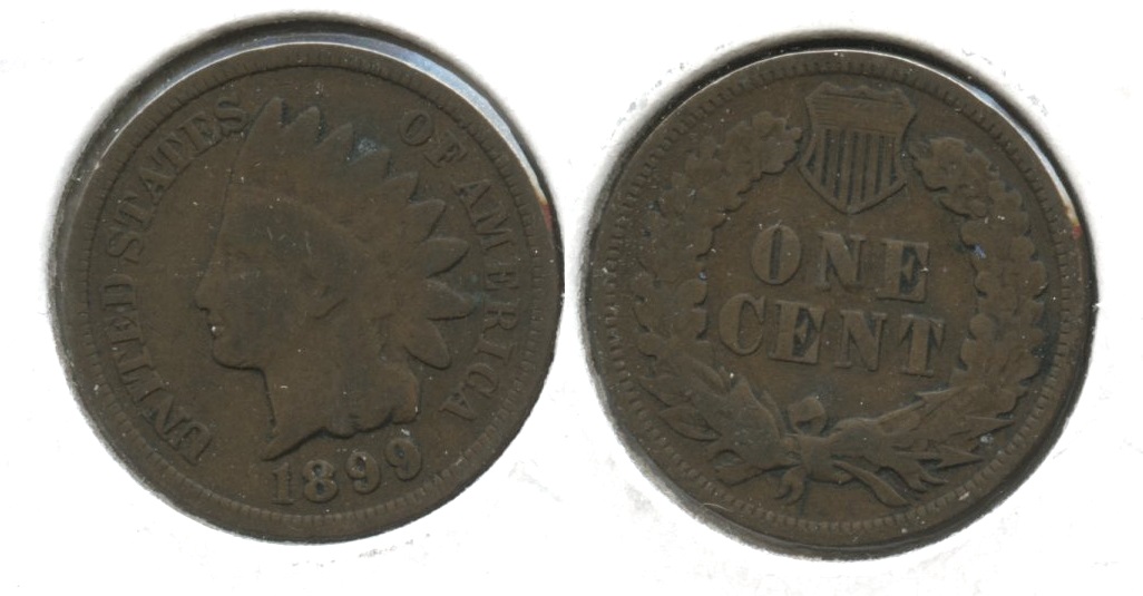 1899 Indian Head Cent Good-4 #ag
