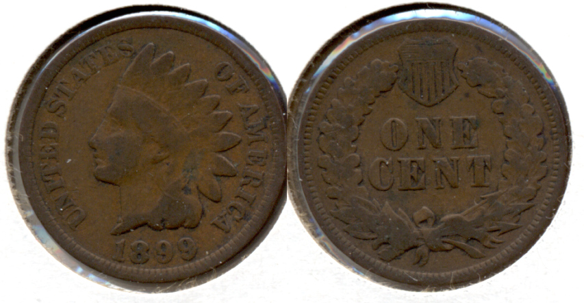 1899 Indian Head Cent Good-4 d