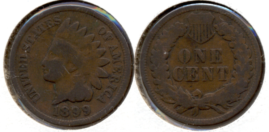 1899 Indian Head Cent Good-4 k