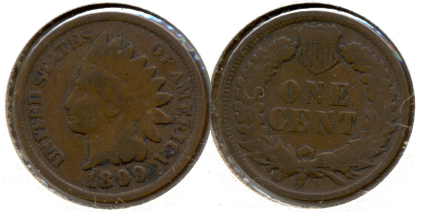 1899 Indian Head Cent Good-4 n