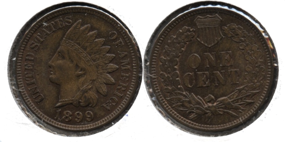 1899 Indian Head Cent MS-64 Brown b