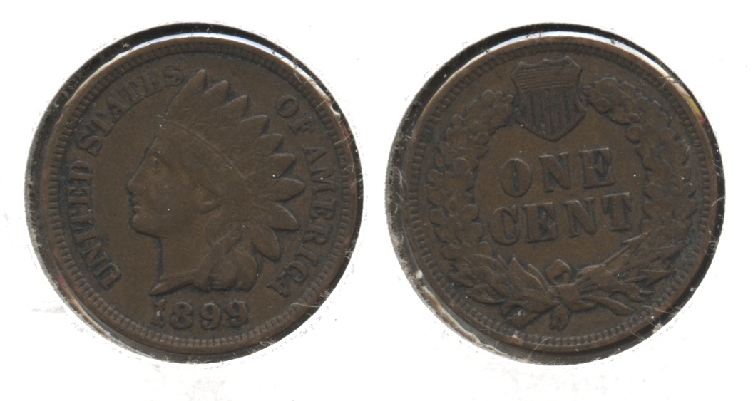 1899 Indian Head Cent VF-20 #j