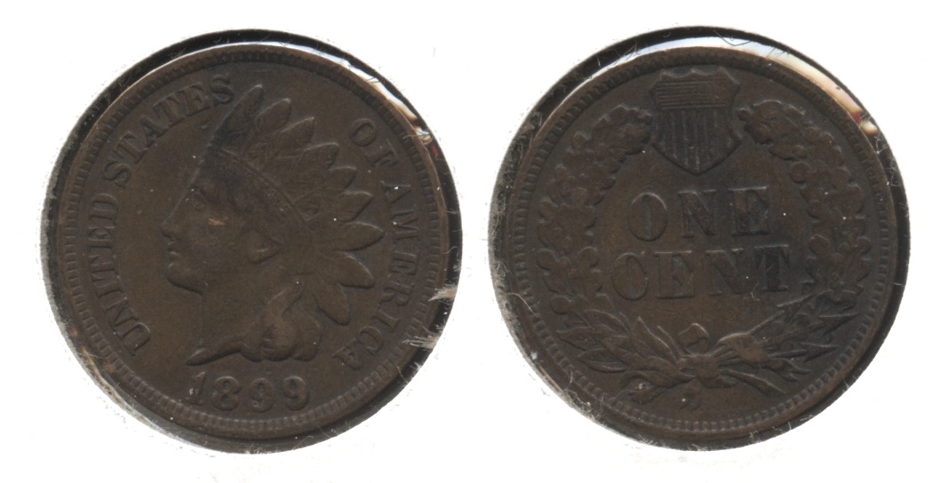 1899 Indian Head Cent VF-20 #k