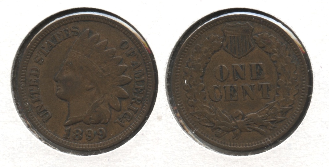 1899 Indian Head Cent VF-20 #p