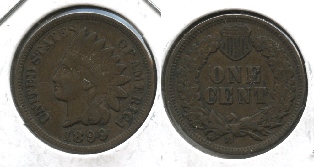 1899 Indian Head Cent VF-20 #s