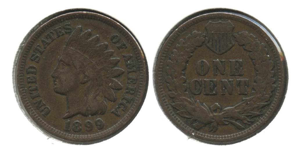 1899 Indian Head Cent VG-8 #f