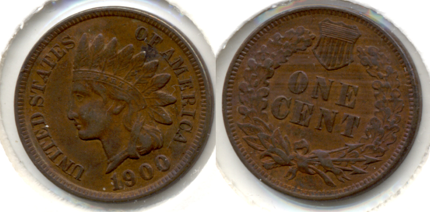 1900 Indian Head Cent EF-40 e