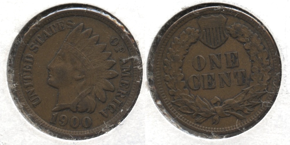 1900 Indian Head Cent EF-40 #g
