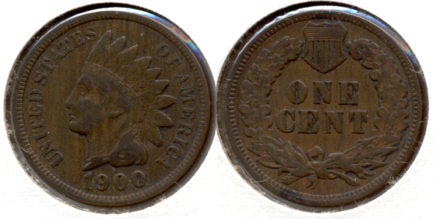 1900 Indian Head Cent Fine-12 c