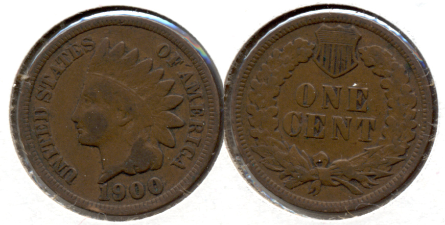 1900 Indian Head Cent Good-4 d