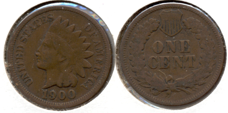 1900 Indian Head Cent Good-4 g