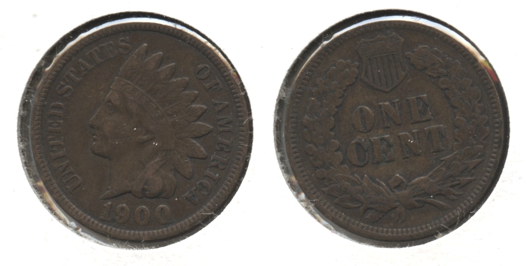 1900 Indian Head Cent VF-20 #m