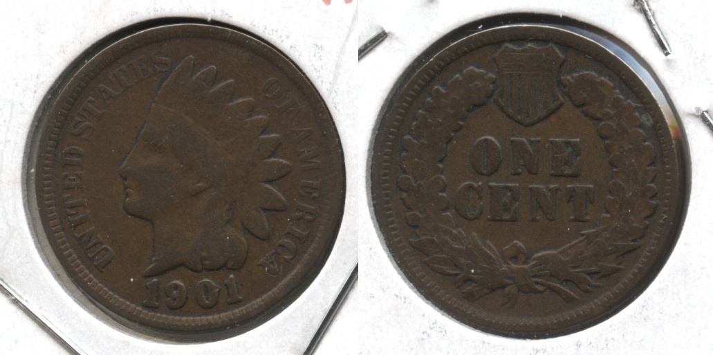 1901 Indian Head Cent Good-4 #j