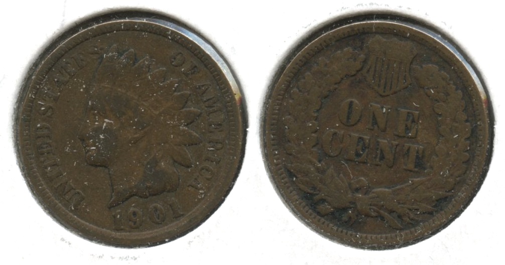 1901 Indian Head Cent VG-8 #j