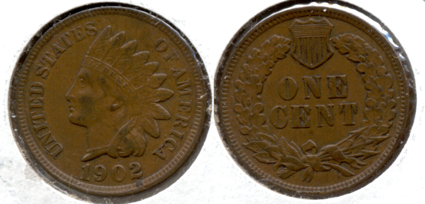 1902 Indian Head Cent EF-40 l