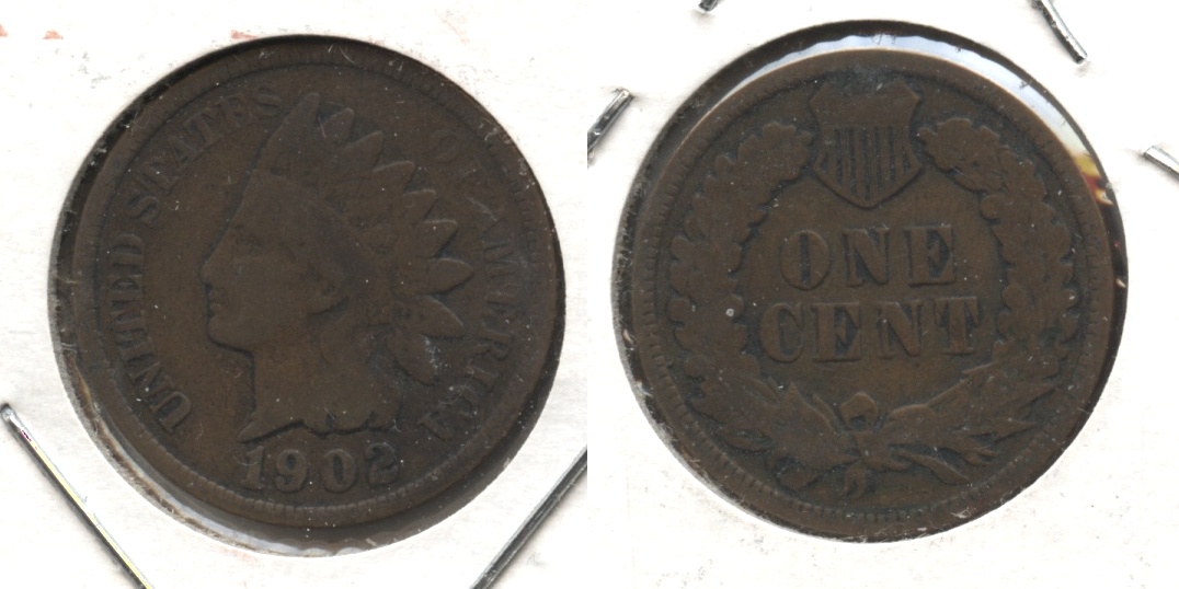 1902 Indian Head Cent Good-4 #i
