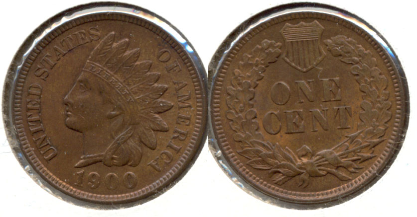 1902 Indian Head Cent MS-63 Red Brown