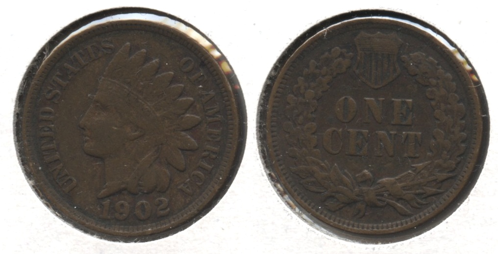 1902 Indian Head Cent VF-20 #u
