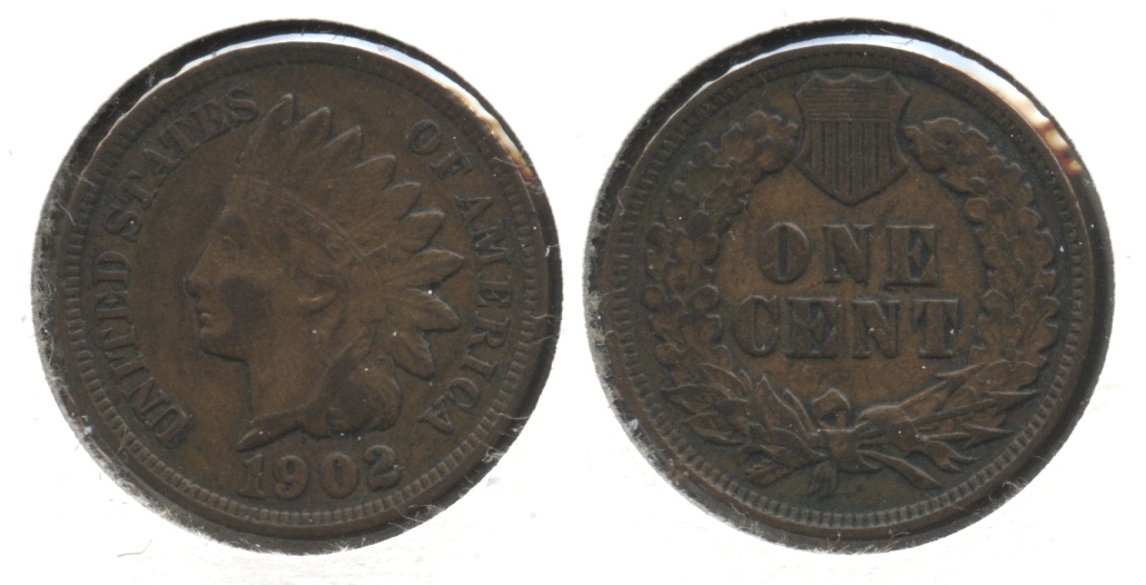 1902 Indian Head Cent VF-20 #y