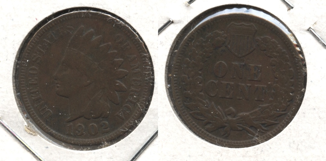 1902 Indian Head Cent VG-8 #h
