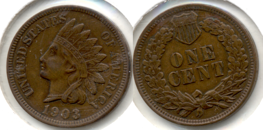 1903 Indian Head Cent EF-40 d