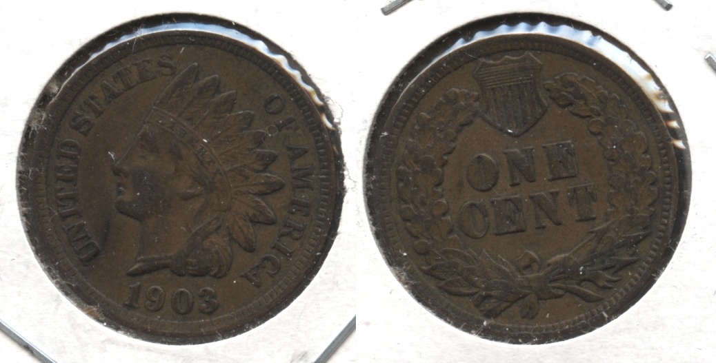1903 Indian Head Cent EF-40 #j