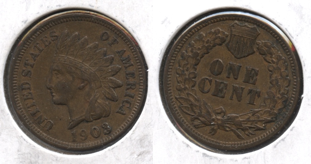 1903 Indian Head Cent EF-40 #k