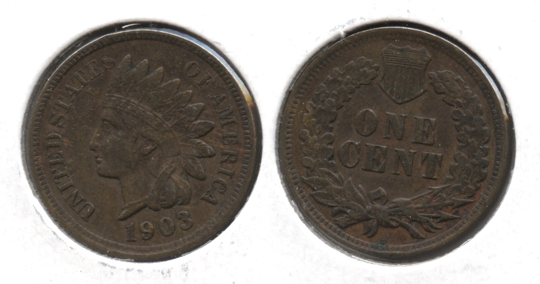 1903 Indian Head Cent EF-40 #n