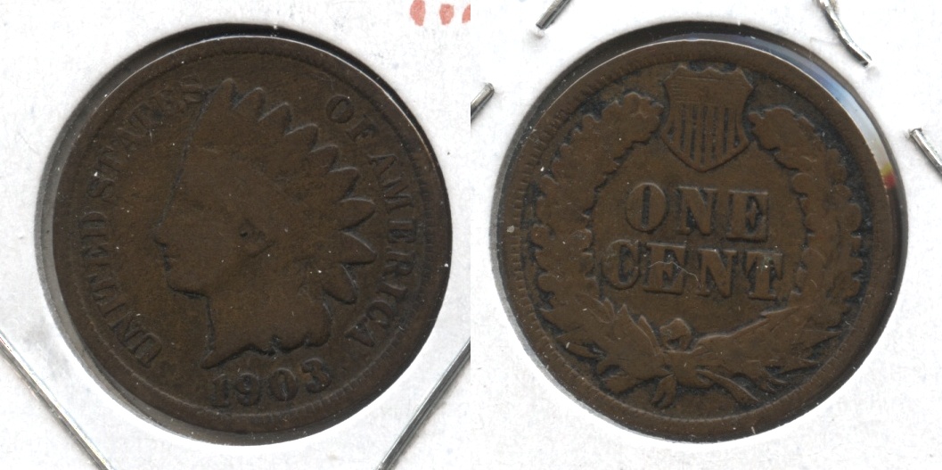 1903 Indian Head Cent Good-4 #f