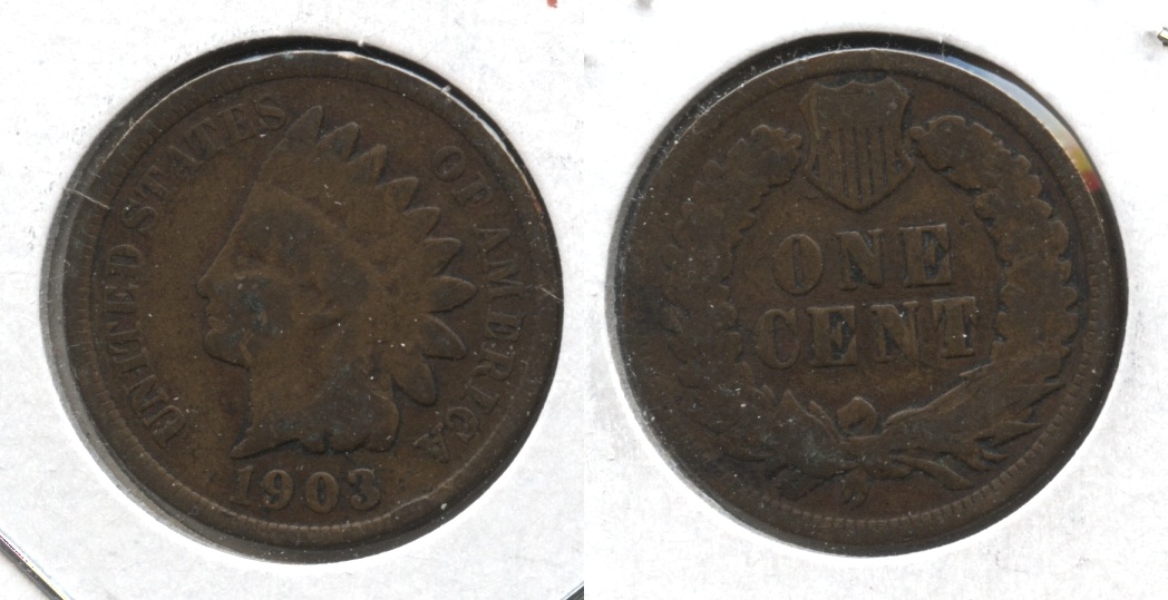 1903 Indian Head Cent Good-4 #i