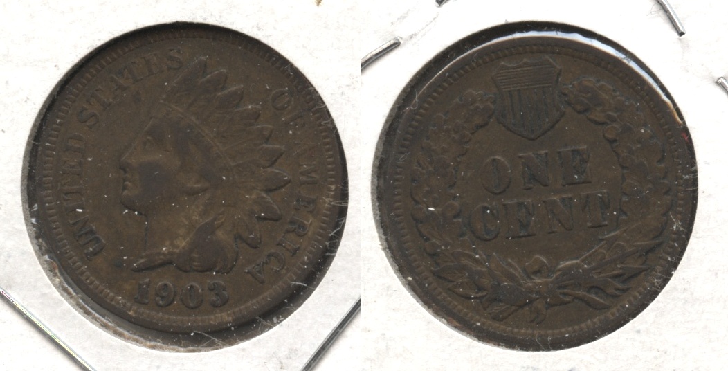 1903 Indian Head Cent VF-20 #ah