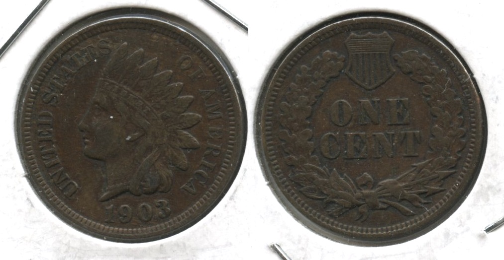 1903 Indian Head Cent VF-20 #al