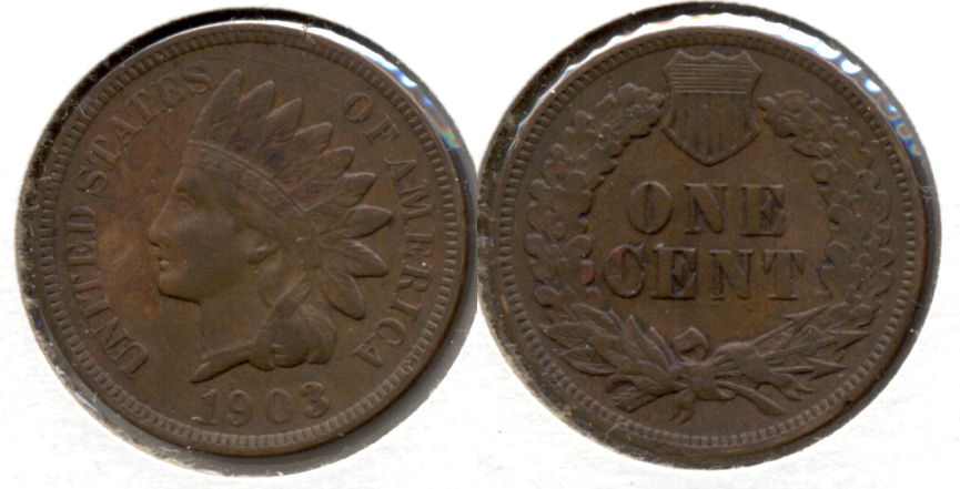 1903 Indian Head Cent VF-20 m