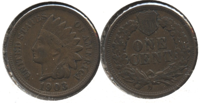 1903 Indian Head Cent VF-20 #q