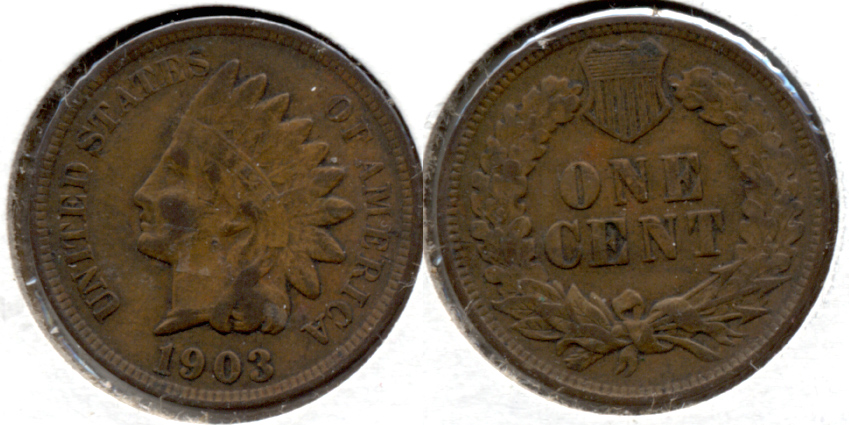 1903 Indian Head Cent VG-8