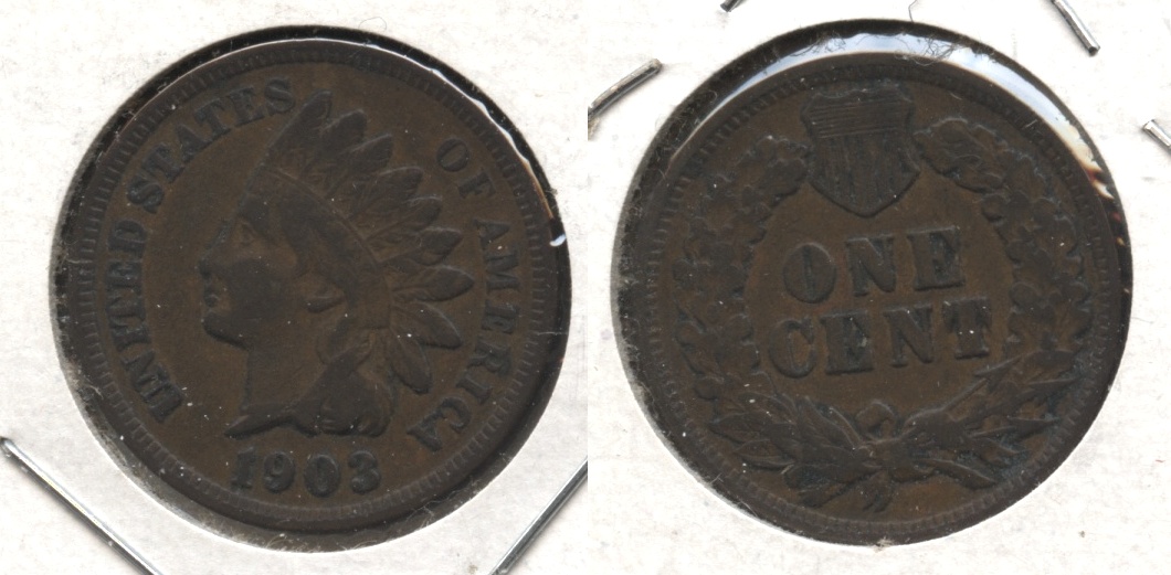1903 Indian Head Cent VG-8 #p