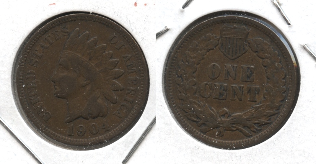 1904 Indian Head Cent Good-4 #g
